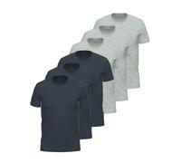 Lot de 6 Maillots de corps à manches courtes Close to you Ammann 10554 M-2XL