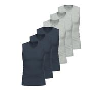 Lot de 6 Maillots de corps sans manches Close to you Ammann 10556 M-2XL