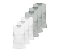 Lot de 6 Maillots de corps sans manches Close to you Ammann 10556 M-2XL