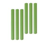 Lot de 6 manchons en mousse pour poteaux de trampoline de 40 cm, rembourrage de protection en mousse pour tubes de trampoline pour enfants, vert