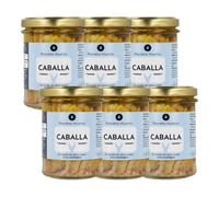 Lot de 6 maquereaux à l'huile d'olive Eco Planeta potager 190 g