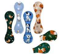 Lot de 6 marque-pages magnétiques en forme de chien dalmatien de dessin animé pour homme et femme, pour les amateurs de livres, les étudiants, les enseignants, la lecture, 9,9 x 3 cm