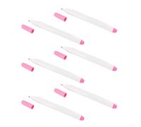 Lot de 6 marqueurs à pointe fine soluble dans l'eau pour tissu 1 mm ou 0,5 mm pour un marquage précis, couture et artisanat, lavable en machine