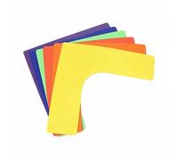 Softee Délimiteur d'angle 6 unités Multicolore 25,5 x 25,5 x 7,5 cm