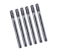 Lot de 6 marqueurs de peinture acrylique blancs pour peinture sur roche, pierre, bois, céramique, verre, métal, toile, papier, verre, fournitures d'art