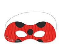 Lot de 6 masques Miraculous ladybug