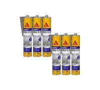 Lot de 6 mastics colle SIKA Sikaflex PRO 11 FC Purform - Gris béton - 300ml