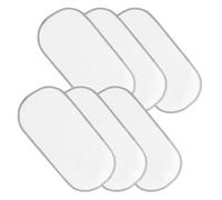 Lot de 6 Matelas à Langer Portables en Pur Coton imperméable, Alèses pour Bébé Douces et Étanches pour Table à Langer (30 x 60 cm)