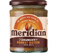(LOT DE 6) - Meridian - Crunchy Peanut Butter No Salt MER8 | 280g | LOT DE 6