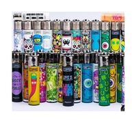 Lot de 6 micro briquets Clipper assortis, Moderne, Multicolore