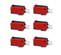 Lot de 6 micro-interrupteurs V-16-1C25 SPDT - Type de bouton à broches 16 A 250 V AC