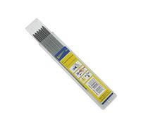 Lot de 6 mines de rechange Graphit 2,8 mm pour marquage sur surfaces rugueuses et lisses sur la pièce - Pointe intégrée dans le bouton pression