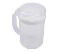 Lot de 6 mini arrosoirs pour enfants - Carafe en plastique sûr pour s'entraîner à verser - Capacité de 590 ml - Blanc