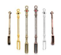 Lot de 6 Mini Cuillères à Épices en Métal - Cuillères Squelettes Personnalisées pour Nutella, Halloween et Noël