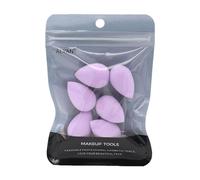 Lot de 6 mini éponges de maquillage violettes pour fond de teint, poudre, correcteur et fard à paupières
