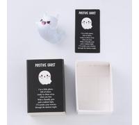 Lot de 6 mini figurines lumineuses phosphorescentes en résine pour Halloween - Emballage de style boîte d'allumettes - Étanche et légère - 1,9 x 1,3 x 1,2 cm (A et A)