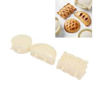 Lot De 6 Mini Moules à Tarte à La Pâte, Presses à Pâte, Moules à Gâteau De Noël Classiques Mini Portatif, Moules à Tarte à La Main, Moules à Tarte Pour Noël Thanksgiving Pique-Niques Barbecues