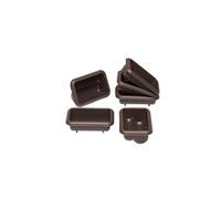 Lurch 85077 Moule à Mini Stollen Flexiform en 6 pièces Silicone Marron 20 x 15 x 10 cm