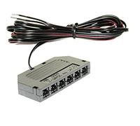 Lot de 6 mini répartiteurs AMP pour lampes LED - Pour meubles - Transformateurs