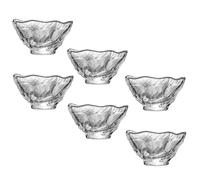 Lot de 6 mini tasses à saké en verre faites à la main, tasses à thé chinoises/japonaises rétro, pour les amateurs de thé, pour les amateurs de thé