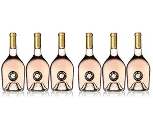 Lot de 6 Miraval Cuvée Jolie-Pitt Côtes de Provence rosé 2018