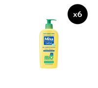 Lot de 6 - Mixa Bébé Gel 2 en 1 corps et cheveux Bio 300ml