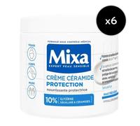 Lot De 6 - Mixa Crème Céramide Protection 400ml Multicolore