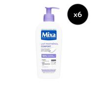 Lot De 6 - Mixa Lait Panthénol Confort 250ml