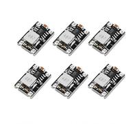 Lot de 6 modules convertisseurs Buck 3,3 V, 3 A DC-DC, régulateur de tension de sortie fixe 5 V-30 V vers 3,3 V pour capteur de microcontrôleur ASIC DSP FPGA 9 V/12 V/24 V