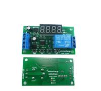 Lot de 6 modules de relais de compteur d'impulsions multifonctions KC23C01, carte DC 5 V, 12 V, 24 V(6pcs12V)