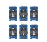 Lot de 6 modules d'horloge en temps réel DS3231 avec capteur RTC de haute précision AT24C32 IIC pour Arduino Raspberry Pi