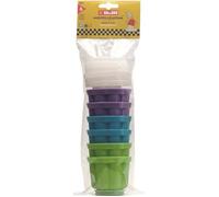 Ibili Moules à gelée Lot de 6 Multicolore 21,0 x 7,18 x 5,41 cm