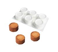 Lot de 6 moules de cuisson en silicone anti-adhésif de qualité alimentaire pour réunions de famille et célébrations