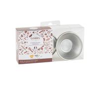 Lot de 6 moules Pastéis da Natas en fer blanc - Gobel