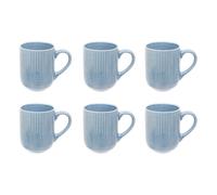 Lot de 6 Mugs en Faïence "Lya" 30 leu