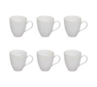 Lot de 6 Mugs en Porcelaine "Daphné" 36 lanc