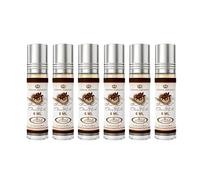 Parfum Al Rehab Attar Authentique Sans Alcool Halal 6 ml 100% Huile de Qualité Supérieure 6 ml x 6 PCS (Choco Musk)
