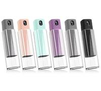 Lot de 6 nettoyants pour écran 3 en 1,Spray nettoyant pour écran Tactile et Chiffon en Microfibre,Solution de Nettoyage intégrée,Flacon pulvérisateur réutilisable,pour téléphone,écran de Voiture