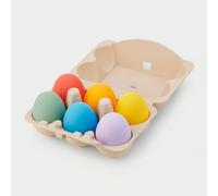 Lot De 6 Oeufs Sensoriel Arc-en-ciel Multi-coloured TU