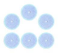 Lot De 6 Ou 12 Lingettes De Rechange Lavables En Microfibre For Balai Robot, Compatibles Avec Samsung VR20T6001MW/AA Et Jetbot.(6pcs)