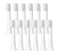 Lot de 6 ou 12 têtes brosse rechange for à dents électrique T100 Mes603(T100-WH-12PCS)