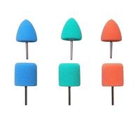 Lot de 6 ou 30 mini éponges polissage for contour voiture, outil nettoyage rotatif des surfaces métalliques(30Pc Mix set)
