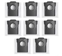 Lot de 6 ou 8 sacs à poussière étanches pour aspirateur robot Mova V30 Pro, compatibles avec la conception de filtration multicouche scellée, grande capacité, lot de 6 ou 8 (8 pièces)