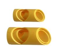 Lot de 6 outils ABS de 15 à 53 mm avec marqueurs de profondeur pour applications industrielles, coupe de tuyaux en mousse