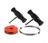 Lot de 6 outils de démontage de pare-brise conçus pour une performance fiable dans les opérations de démontage du verre