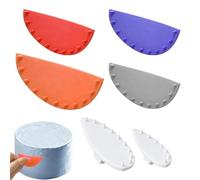 Lot de 6 outils de guidage pour arche de gâteau, décoration de gâteaux, pochoir d'écriture de gâteau avec design de précision, outil de décoration avec structure compacte, accessoire de pâtisserie
