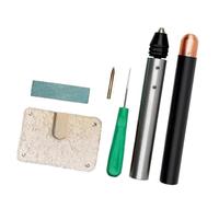 Lot de 6 outils professionnels en cuivre et acier inoxydable pour loisirs créatifs, bronze, acier inoxydable