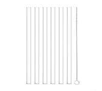 Lot de 6 pailles de rechange pour gobelet HydroJug Sport de 946 ml avec brosse de nettoyage, BPA, résistantes à la chaleur jusqu'à 100 °C