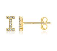 Lot de 6 paires de boucles d'oreilles à tige en acier titane plaqué argent 925 avec zircon cubique transparent rond 5A pour homme et femme, taille 3/4/5/6/7/8 mm, Cristal, Zircone cubique