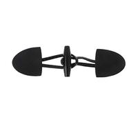 Lot de 6 paires de boutons de fermeture avec bouton en corne à coudre en cuir synthétique pour manteaux et vestes